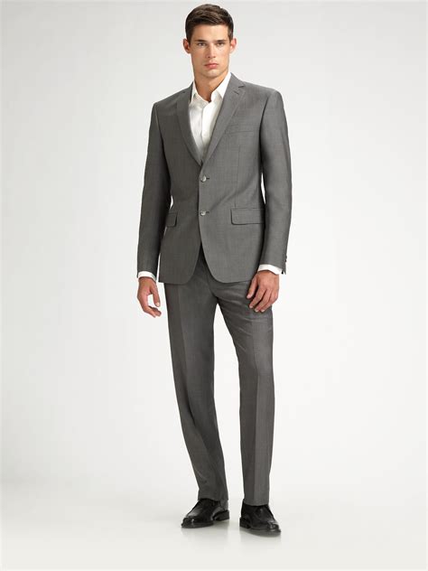 michael kors dark grey suit|michael kors suits men's.